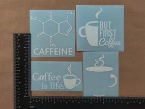 img 3 attached to Caffeine Decal Pack Molecule Coffee