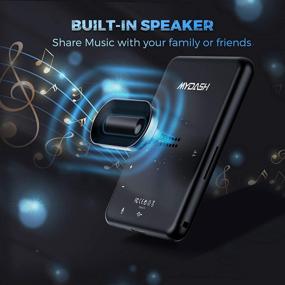 img 1 attached to 🎧 Ultimate Portable MP3 Player: Bluetooth Speaker, FM/Recording/Video, 16GB Touch Screen, High Fidelity Sound!