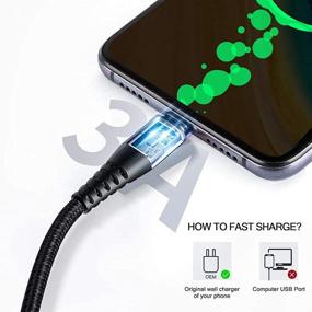 img 3 attached to 🔌Высококачественный кабель USB Type C для Samsung Galaxy S21 S20, [3 шт. 10 футов] - Быстрая зарядка с дополнительной длиной для эффективной зарядки - Совместим с различными моделями Samsung Galaxy - Необходимый аксессуар.