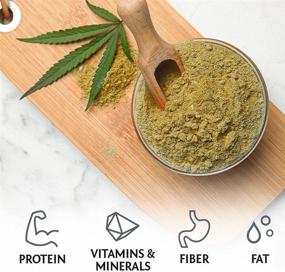 img 1 attached to 🌱 Sunwarrior Hemp Powder: Organic Plant-Based Protein with BCAA's, Fiber, and Healthy Fats - Vegan, Gluten-Free, Soy-Free, and Sugar-Free!