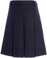 👗 stylish girls' clothing: explore tommy hilfiger solid pleat skirts & skorts logo