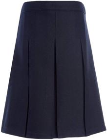 img 3 attached to 👗 Stylish Girls' Clothing: Explore Tommy Hilfiger Solid Pleat Skirts & Skorts