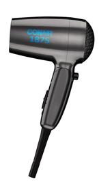 img 3 attached to 💇 Compact Dual Voltage Travel Hair Dryer with Folding Handle - Conair 1875 Watts