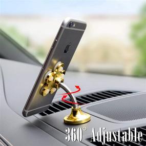 img 1 attached to KAVANHON Silicone Picture Universal Gold Car