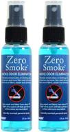 🚬 jenray smoke odor eliminator spray: eradicate smoke smell with 2 oz. size (2-pack) logo
