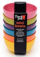 🍽️ chic and versatile french bull mini bowl set: a must-have for any stylish kitchen! logo