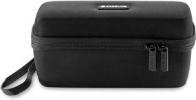 img 1 attached to Чехол Caseling Hard Case для портативного беспроводного динамика Bose Soundlink Mini II (1 и 2 Поколение) с зарядным кабелем и аксессуарами - совместим с мягким силиконовым чехлом Bose - сумка для хранения и переноски