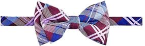 img 2 attached to 🔍 Optimize your search: Stylish Tartan Microfiber Pre-Tied Boys' Accessories and Bow Ties by Retreez
