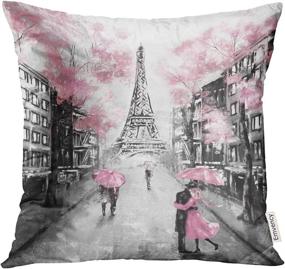img 4 attached to Emvency Painting Landscape Decorative Pillowcase