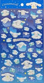 img 3 attached to 🌙 Sanrio Cinnamoroll Pet Sticker Seal - Night Sky 2 Decorative Scrapbooking Supplies & Stationery: 1 Sheet, 44 Pcs