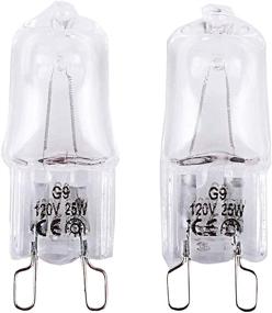 img 4 attached to 🔦 W10709921 Microwave Light Bulbs: Compatible Replacement for Kitchenaid, Jenn-air, Whirlpool, Maytag - 2 Pack