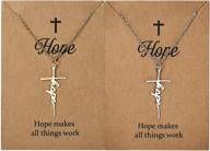 haiaiso stainless christian religious inspirational girls' jewelry logo