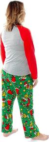 img 2 attached to Grinch Christmas Infant Onesie Pajama Apparel & Accessories Baby Girls