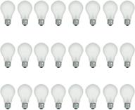 🔦 frosted rough service incandescent bulb a19 with improved seo logo