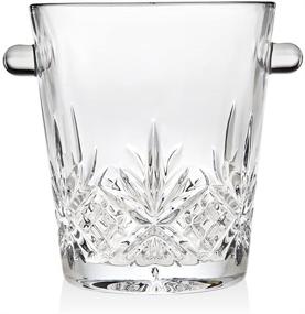 img 2 attached to 🍾 Godinger Dublin Crystal Ice Bucket (5 inches) – A Timeless Elegance for Chilling in Style