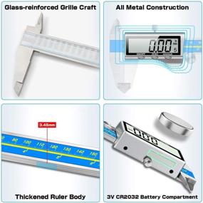 img 3 attached to 📏 Waterproof Industrial Micrometer - Qfun Electronic Precision Gauge