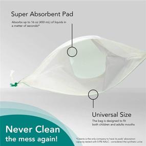 img 1 attached to 🤢 The Original Carebag Vomit Bag with Super Absorbent Pad, 60 Count (3 Boxes of 20) – Medical Grade Disposable Nausea Bag for Travel – Emesis Bag for Emergency, Car, Uber & Lyft