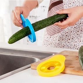 img 2 attached to Portable Kitchen Corn Desilker: Efficient Cleaning Brush for Vegetables and Fruits - Aremazing Corn Cucumber Brush Tools (Random)