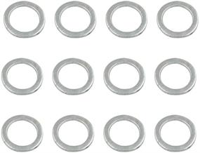 img 2 attached to 🔧 Set of 12 Honda Automatic Transmission Drain Plug Washers (18mm) – Model 90471-PX4-000