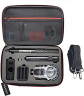 🎒 vgsion carry case with shoulder belt and foam inner for insta360 one x2 - designed for 11-inch stick logo