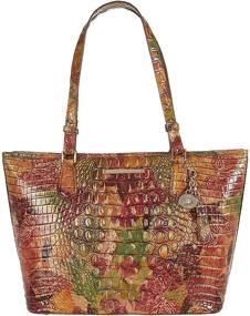 img 1 attached to Brahmin Women's Melbourne Medium Asher Handbag and Wallet Set: Chic Top-Handle Bags