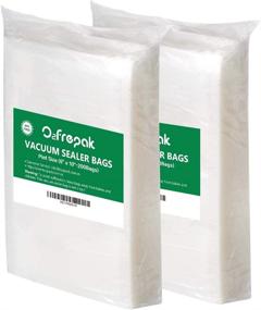 img 4 attached to O2frepak 200 Pint 6x10 inch Vacuum Sealer Bags for Food Saver, 📦 BPA-Free and Heavy-Duty Vacuum Seal Bags, Ideal for Sous Vide, Vaccume Sealer, PreCut Bag