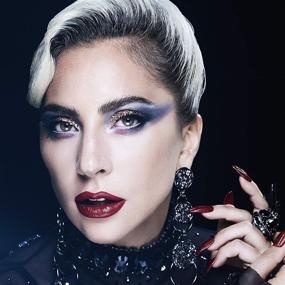 img 1 attached to 🌟 HAUS LABORATORIES By Lady Gaga: RISQUÉ BROW & LASH SPARKLE TOPPER in Black Sparkle - Long Lasting Vegan Eye Makeup