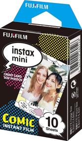 img 4 attached to Fujifilm Instax Mini Comic Немедленная Пленка - Мультицветный Пакет