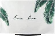 tinton life premium quality wrinkle free polycotton indoor tv dustproof cover cloth(leaf 2 logo