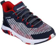 👟 skechers unisex kids' shaq durafusion sneaker logo