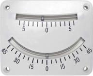 🚤 marine dual scale tilt gauge clinometer by five oceans logo