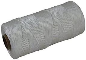 img 1 attached to 🧵 SGT KNOTS #18 Braided Mason Line: Versatile Nylon String for DIY, Crafts, Commercial, Gardening - 250ft, White