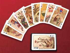 img 2 attached to 🎴 Premium Standard Size Unique Playing Poker Cards, Deck of Cards for Kids & Adults in Korean Joseon Kingdom Folk Painting Art