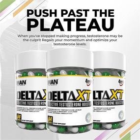 img 1 attached to 💪 Boost Testosterone Levels, Regulate Estrogen, and Support Lean Muscle with Man Sports Delta-XT - 84 Capsules - Training Supplements to Reduce Recovery Time