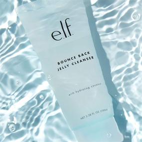 img 3 attached to e.l.f. Bounce Back Jelly Cleanser: Gentle Non-Foaming Makeup Remover & Skin Conditioner