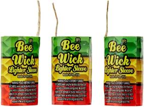 img 3 attached to Bee Wick Hemp Wick Dispenser/Lighter Sleeve 3 Pack! (Convenient 8 FT Each)