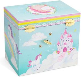 img 1 attached to Jewelkeeper Unicorn Music Little Jewelry Storage & Organization in Jewelry Boxes & Organizers