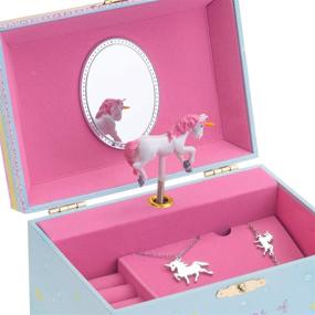 img 2 attached to Jewelkeeper Unicorn Music Little Jewelry Storage & Organization in Jewelry Boxes & Organizers