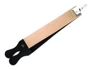 🪒 enhance your shaving experience with haryali natural leather shaving strop 21&#34; logo