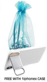 img 1 attached to 🎁 AIEDE Aqua Blue 4x6" 10x15cm Drawstring Organza Pouch: Strong Wedding Favor Gift Candy Bag (Pack of 100pcs) - Elegant & Versatile Packaging Solution