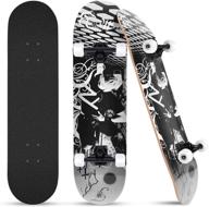 🛹 beginners’ skateboard fonte skateboards 31x7 88inch – the perfect choice for novice riders logo