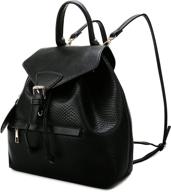 backpack leather daypacks crossbody shoulder women's handbags & wallets in fashion backpacks logo