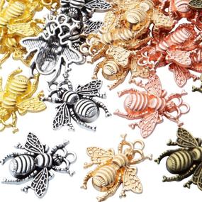 img 1 attached to Honeybee Pendants Pendant Accessory 21Mm×20Mm