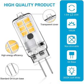 img 2 attached to 🌳 Enhance Your Landscape Lighting with JandCase Halogen Replacement - Non Dimmable