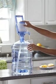 img 2 attached to 🚰 Primo Portable Bottle Pump Water Dispenser - Convenient Solution for 3 or 5 Gallon Jugs!