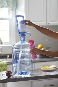 img 1 attached to 🚰 Primo Portable Bottle Pump Water Dispenser - Convenient Solution for 3 or 5 Gallon Jugs!