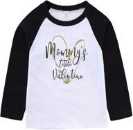 boys' baseball valentine gray mommy's valentine t-shirt - clothing logo