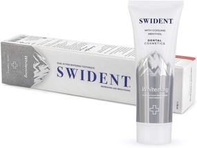 img 4 attached to 🦷 SWIDENT 2-in-1 Whitening Toothpaste, 75ml - Dual-Action Whitening and Freshening