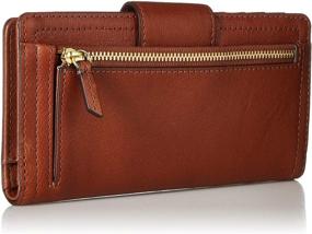 img 3 attached to 👛 Fossil Logan Clutch Wallet Graystone: Stylish Women's Handbags & Wallets