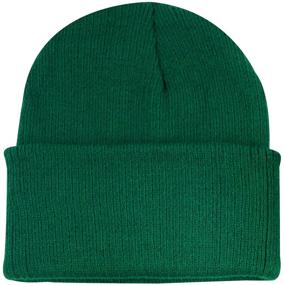 img 1 attached to 🧢 Trendy Unisex Beanie: The Must-Have Cold Weather Accessory from American Trends